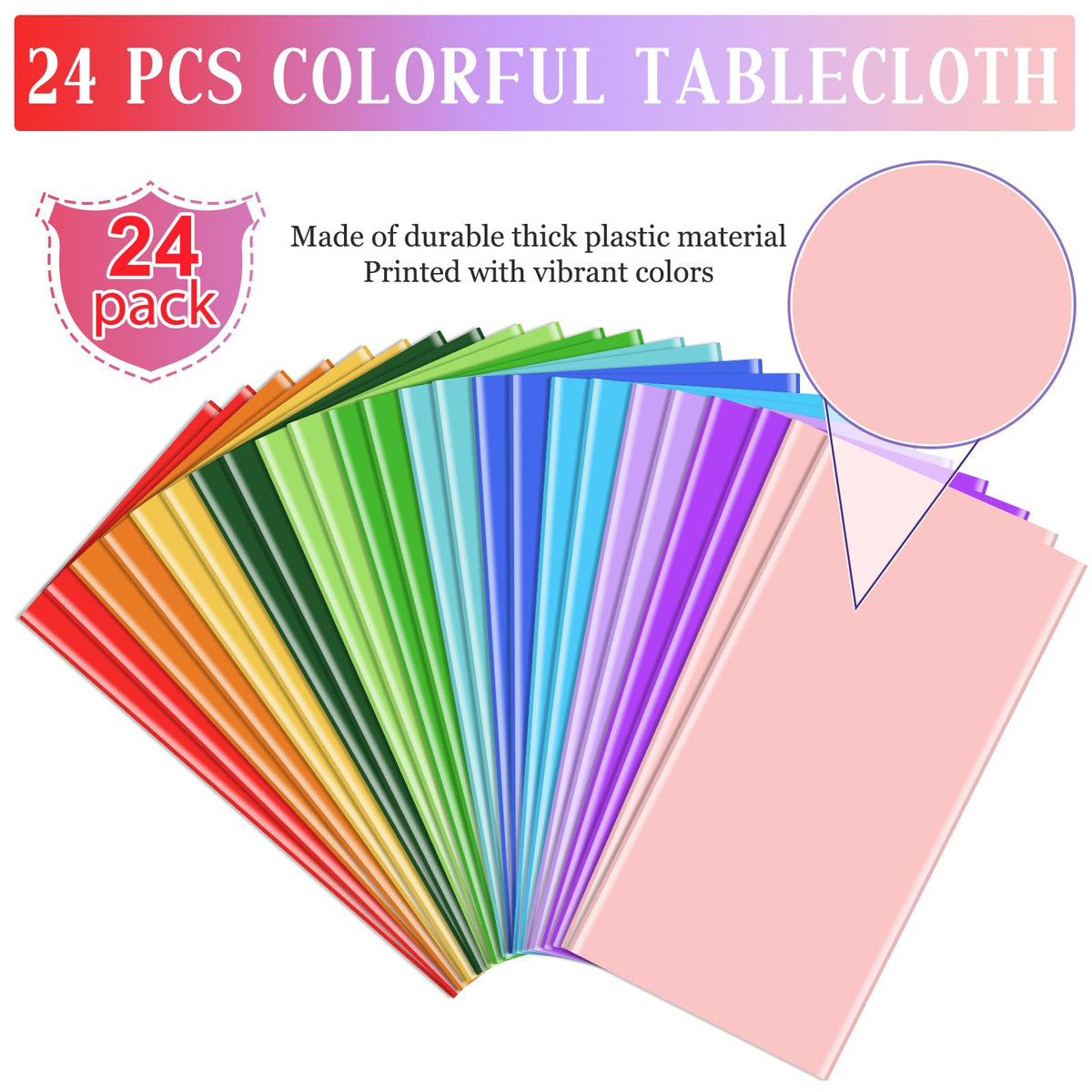 MASHAN waterproof and dirt-resistant tablecloth protecting the table surface