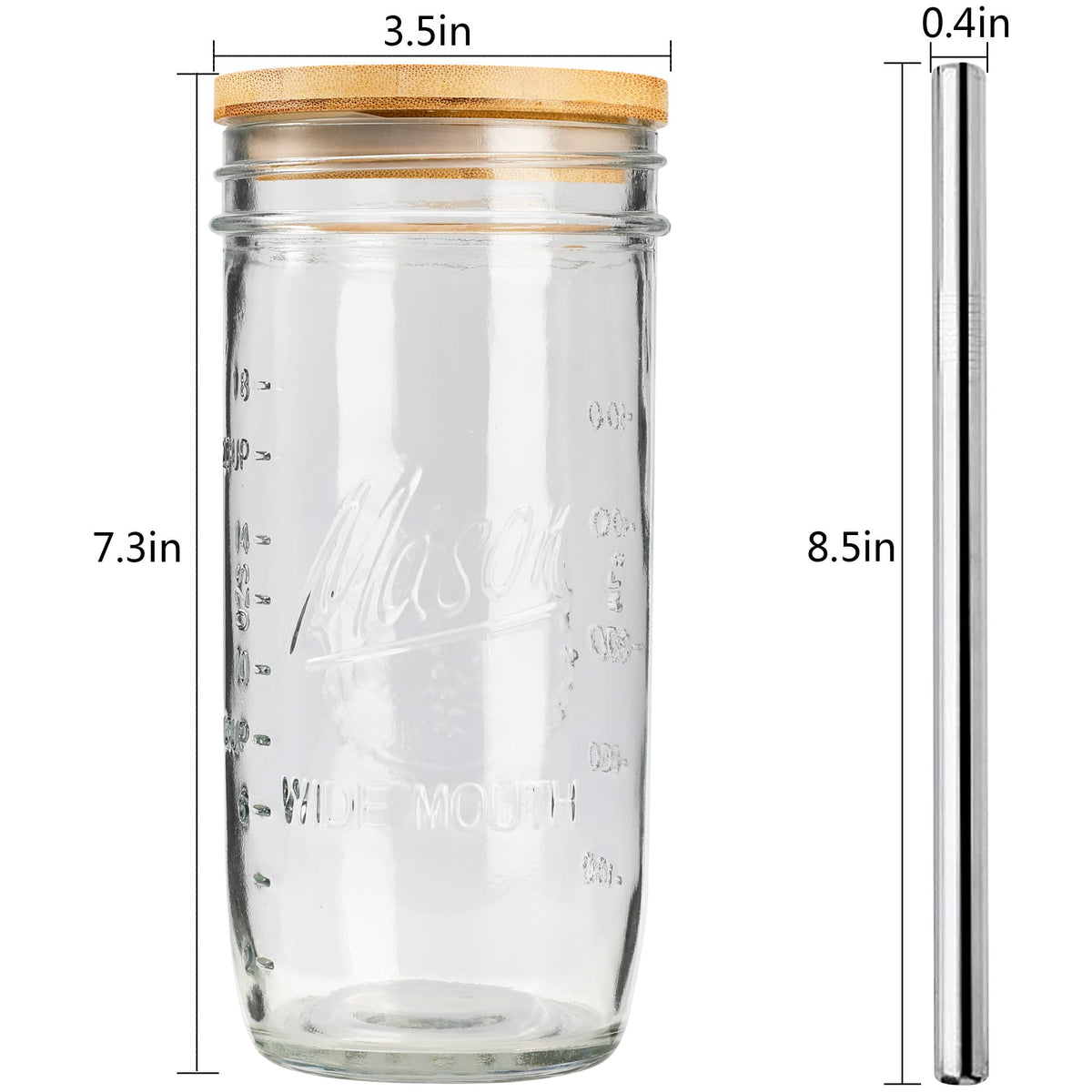Mason bamboo lids with silicone sleeve for a secure seal and odor-free storage