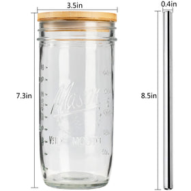 Mason bamboo lids with silicone sleeve for a secure seal and odor-free storage