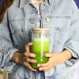Mason travel-friendly cups, perfect for office, school, or on-the-go hydration