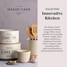 Mason Cash dishwasher-safe and microwave-safe stoneware for easy cleanup