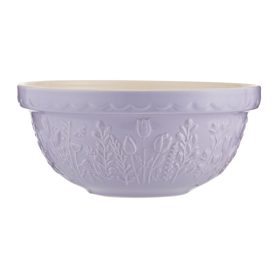 Mason Cash In the Meadow S24 Tulip mixing bowl, 24 cm, ideal for dough and batter.