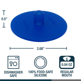 Masontops Pickle Pipes color-set helps track ferments.