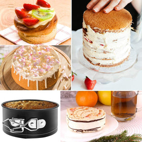 Massugar leakproof spring clip seals tightly for mess-free baking.