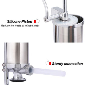 Eight-pack stuffing tubes from MASTER FENG for varied sausage diameters