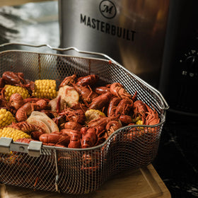 Masterbuilt dishwasher-safe components simplify cleanup after cooking.