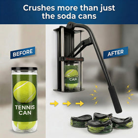 MasterCrush handles 12oz to 32oz sizes for versatile recycling.