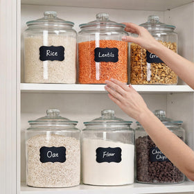 Masthome wide-mouth design facilitates quick pouring and scooping.