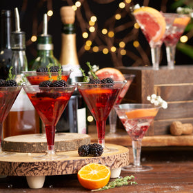 Matana 48 martini glasses ideal for weddings and cocktail moments.