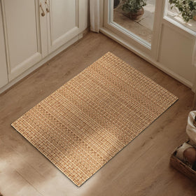 MatEssenz durable interlocking weave maintains shape in busy homes