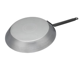Matfer Bourgeat pan handle closeup shows welded construction for durability