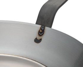 Matfer Bourgeat pan searing steak captures fast high heat performance