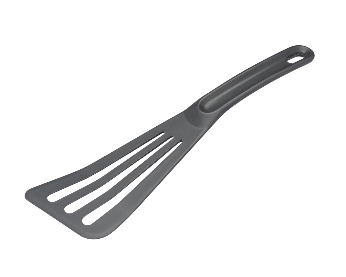 Matfer Bourgeat Exoglass Pelton spatula grey angled edge for precise turning