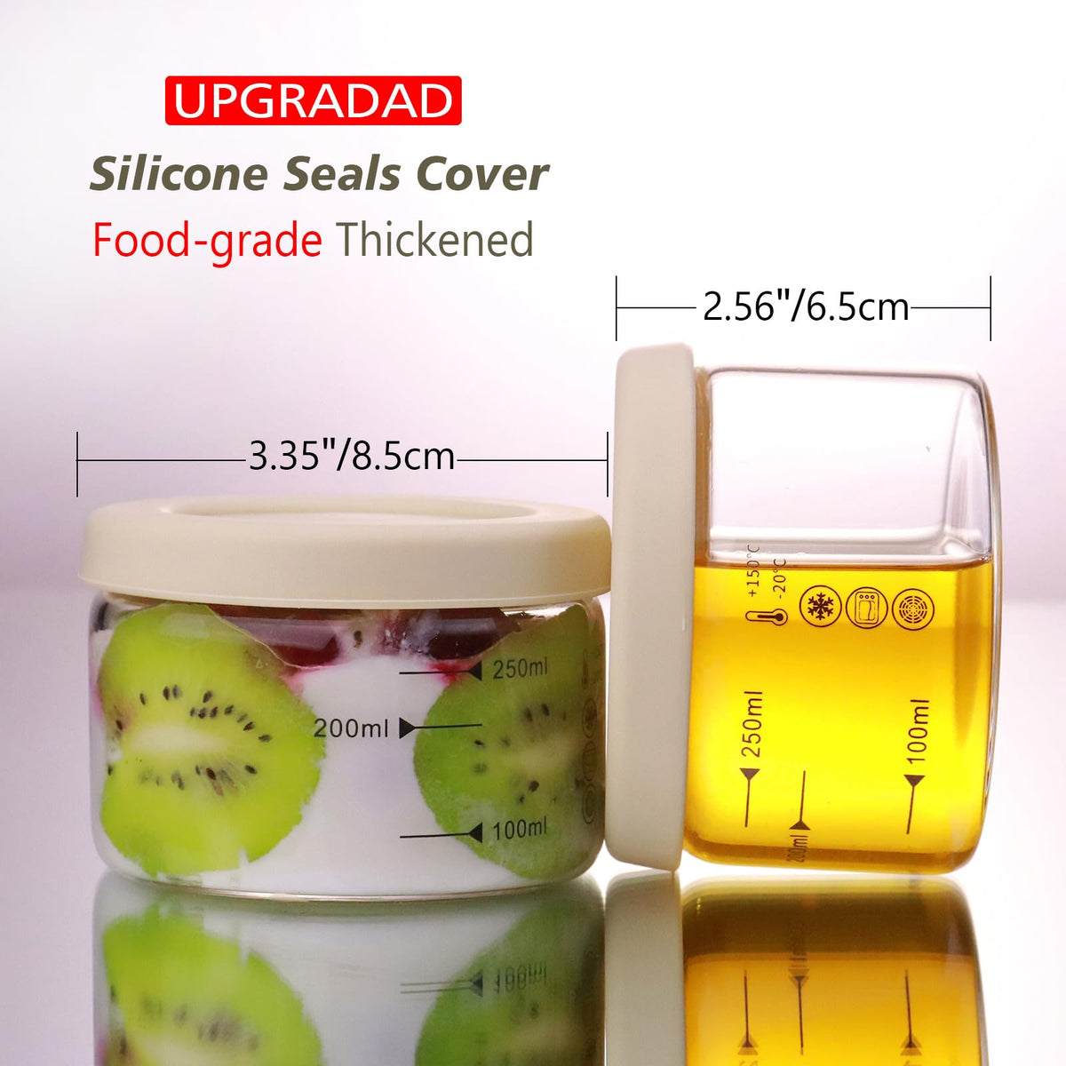 Matifaner glass cups are dishwasher and microwave safe for easy cleanup.