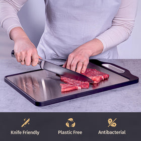 Matiks built-in handle for easy lifting and storage.