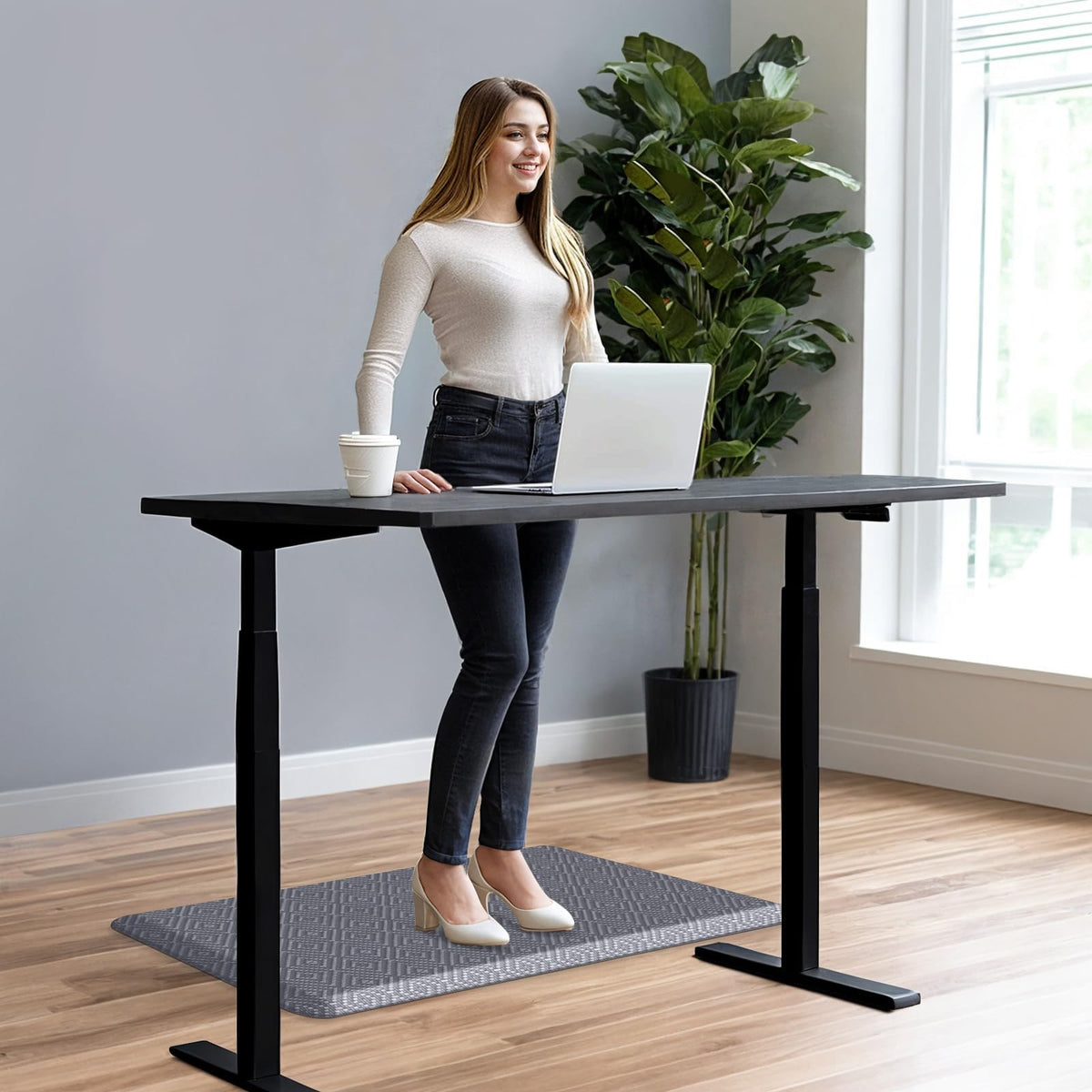 Mattitude ideal for standing at the sink, stove, or desk