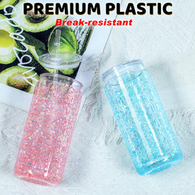 Eight-pack of Maucircol snowglobe tumblers ready for gifting