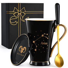 Maustic Aries gift box black: elegant presentation for birthday gifting