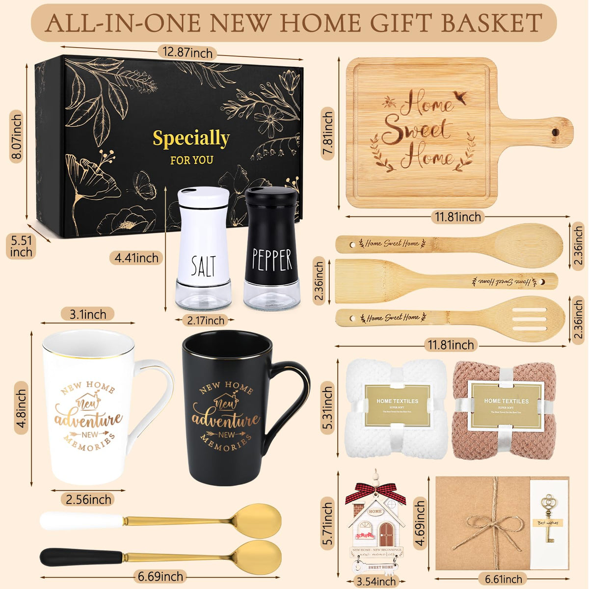 Maustic new home mugs pair for cozy mornings and guest moments