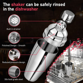 Mawisek bartender set with jigger for accurate measurements during drinks.