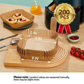 MAXTBEE non-stick parchment liner keeps foods from sticking while preserving flavor.