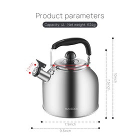 MAXCOOK reversible nozzle cover keeps dust out while cleaning.