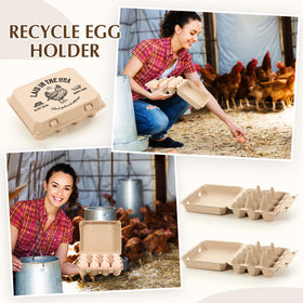 Maxdot paper pulp trays are reusable, durable, and versatile for storage or DIY uses.
