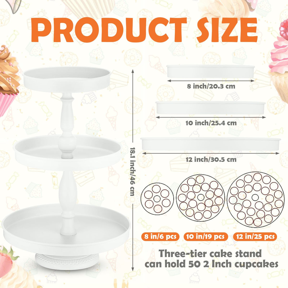 Maxdot sturdy metal base with screws ensures stable display for gatherings