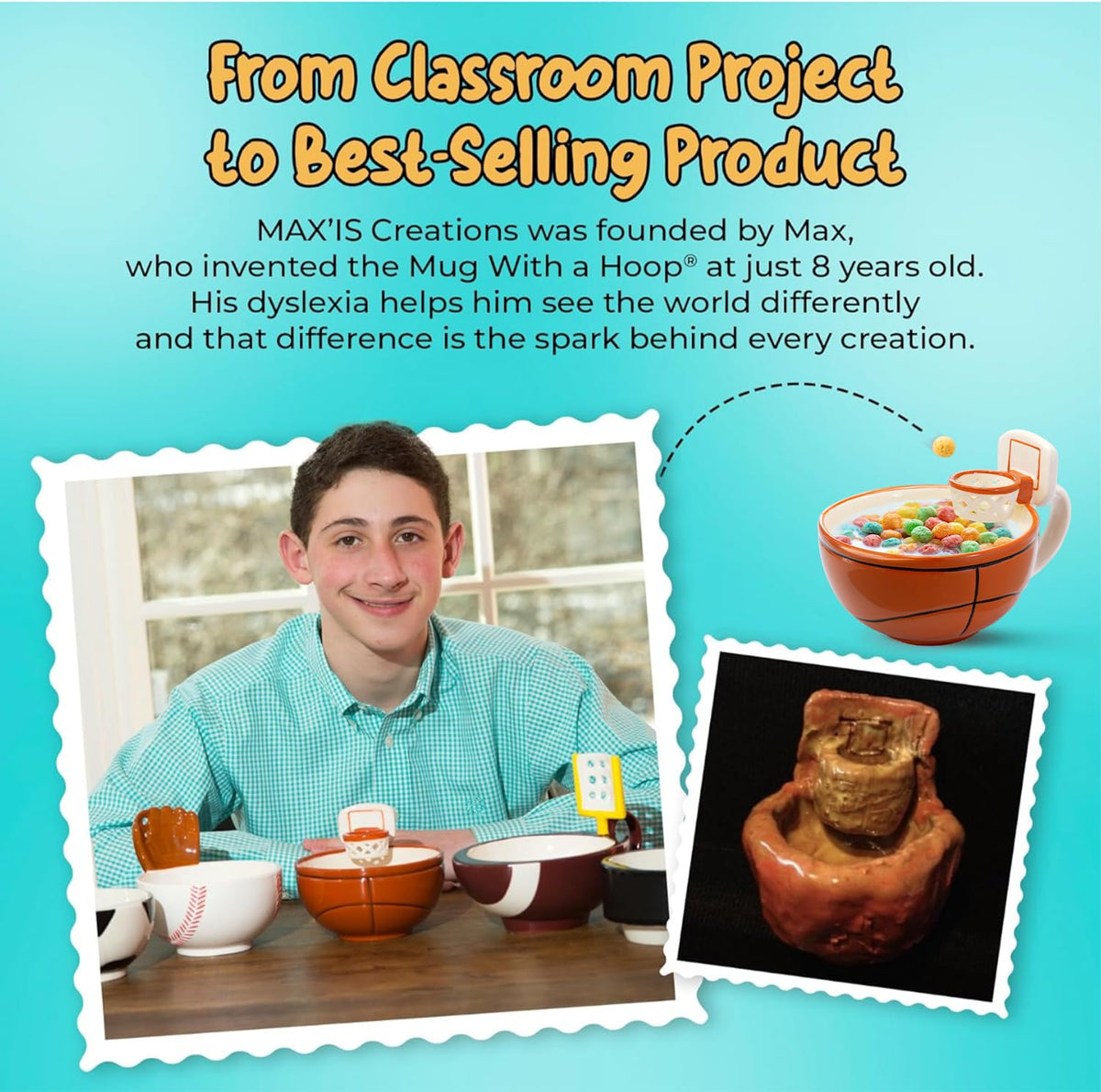 MAX'IS Creations cereal-breakfast idea blends play with daily meals.
