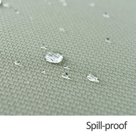 Maxmill tablecloth suitable for indoor and outdoor dining settings.