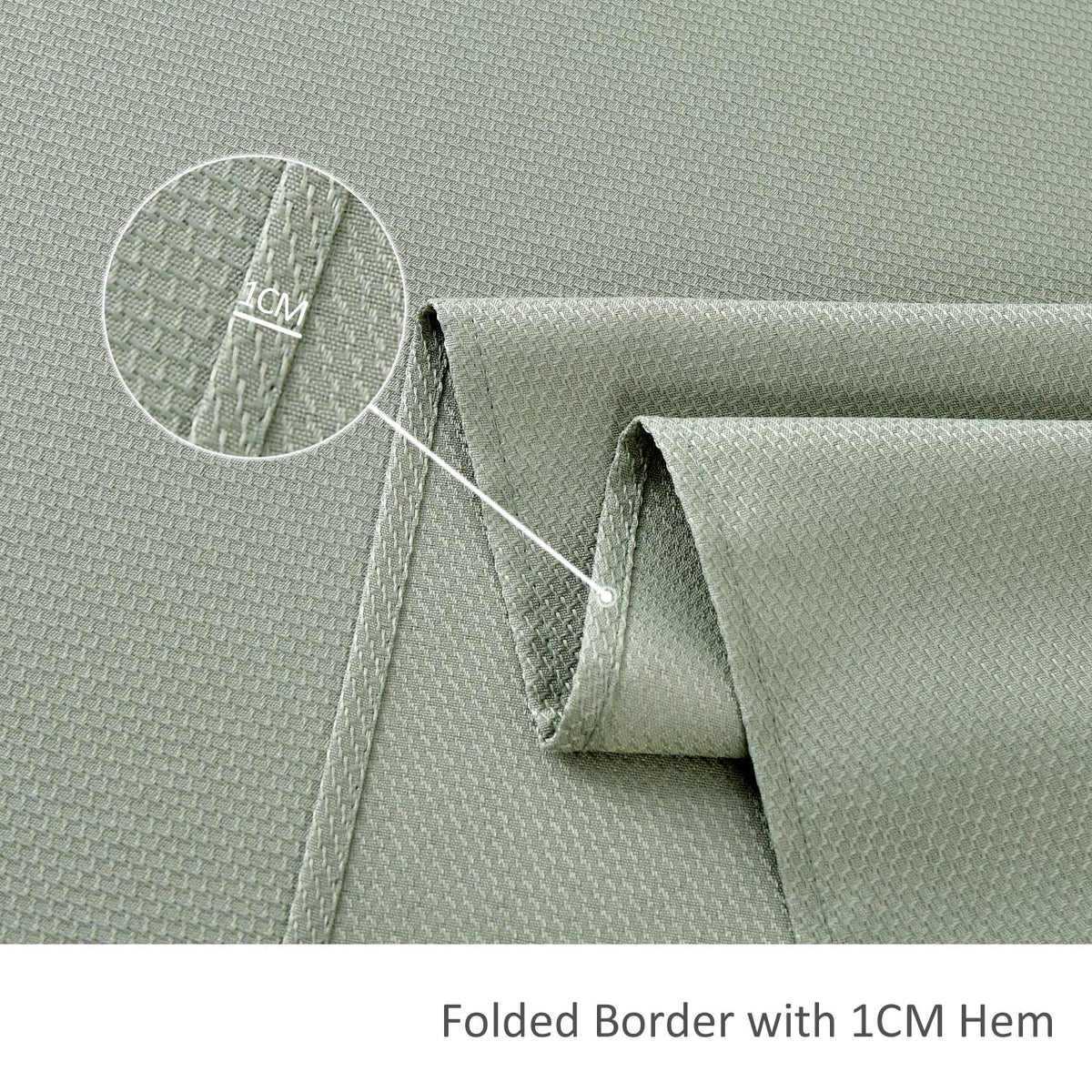 Maxmill sage green color complements diverse table decor.