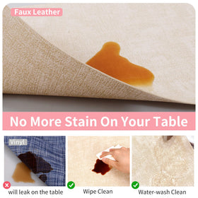 Maxpearl anti-slip placemats reduce sliding and noise for steady dining.