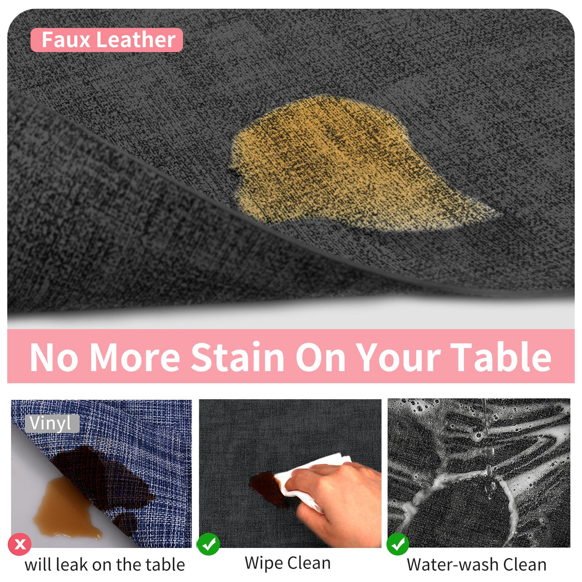 Maxpearl indoor-outdoor placemats are versatile for homes and patios.