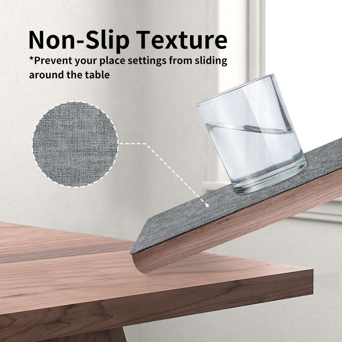 Maxpearl 6-pack placemats offer durable everyday elegance for casual and special occasions.