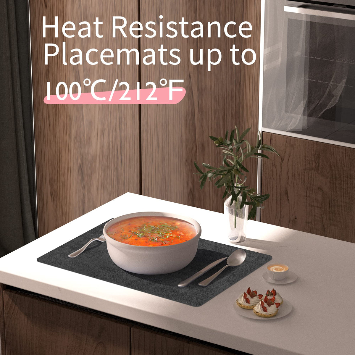 Maxpearl sophisticated design placemats elevate any table setting and ambiance.
