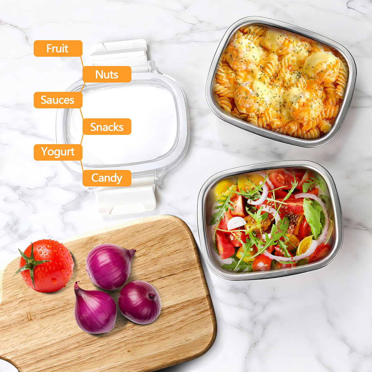 MAXTBEE portable containers ideal for office, picnics, or travel