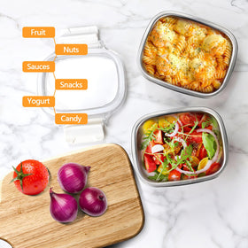 MAXTBEE portable containers ideal for office, picnics, or travel