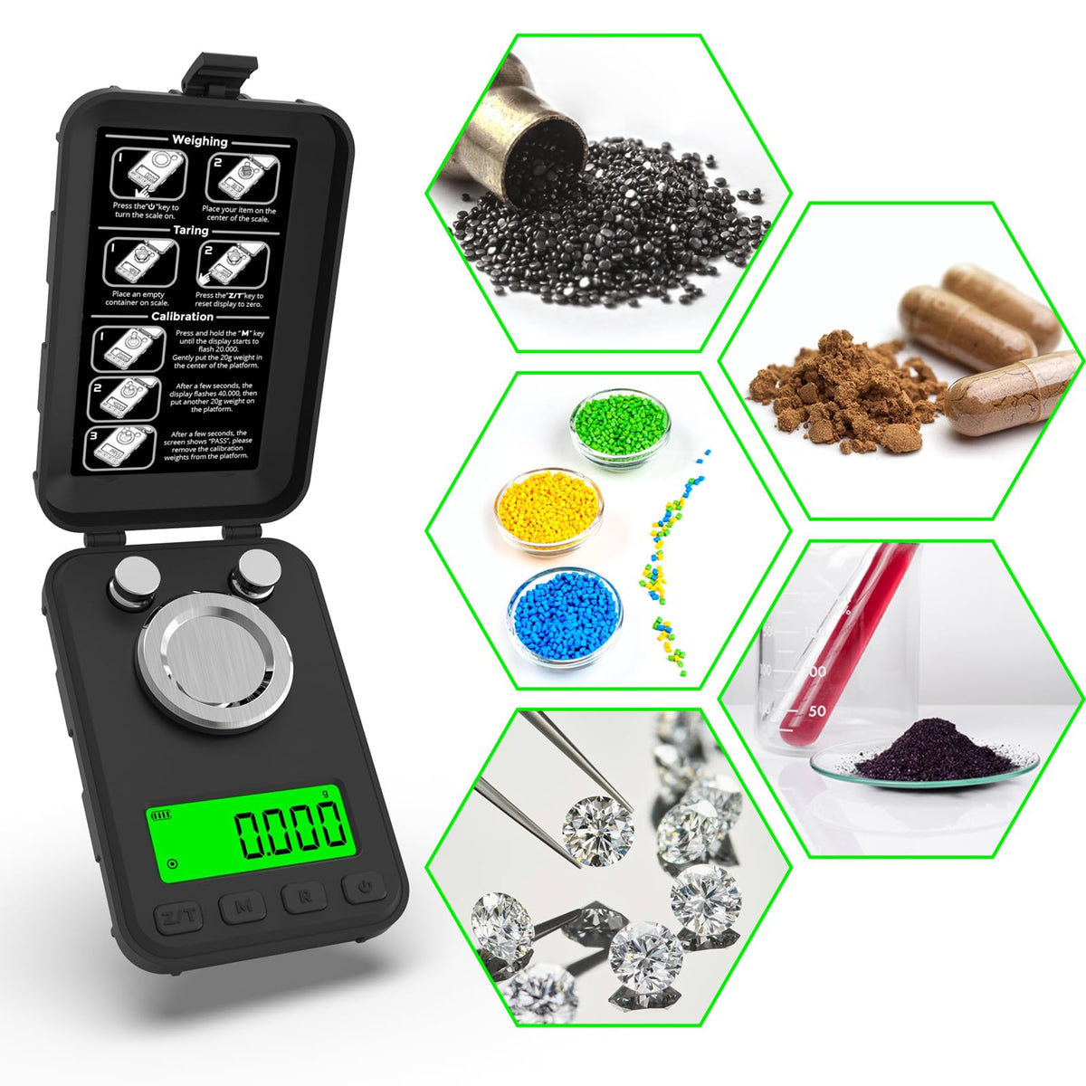 MAXUS ideal for powders, jewelry, bullets and other small parts.