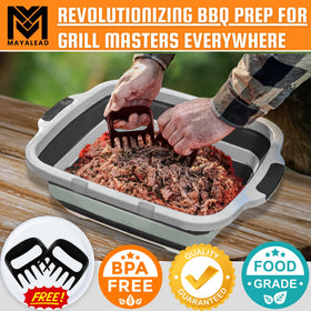 MAYALEAD BBQ prep tub lid lock for secure transport and spill prevention