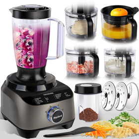 Maydarol 11-in-1 food processor blender attachment for versatile prep.
