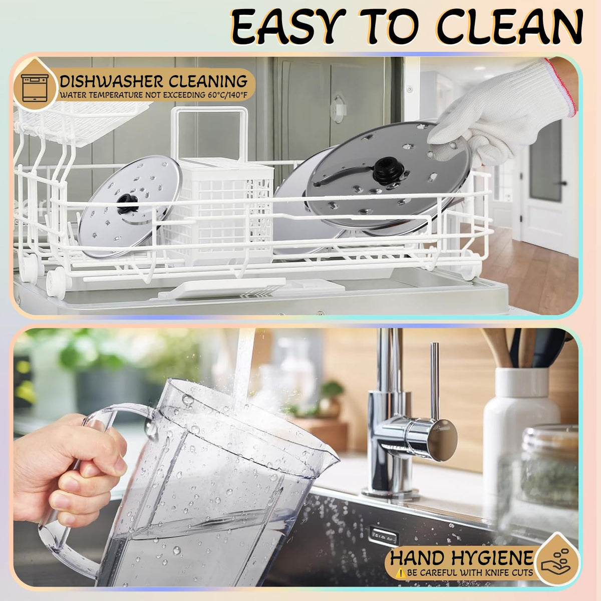 Maydarol multifunction attachments expand recipe possibilities.