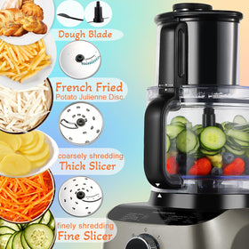Maydarol stainless steel blades deliver precise chopping and grinding.