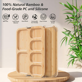 MAYELM charcuterie board bamboo material combines durability with natural warmth