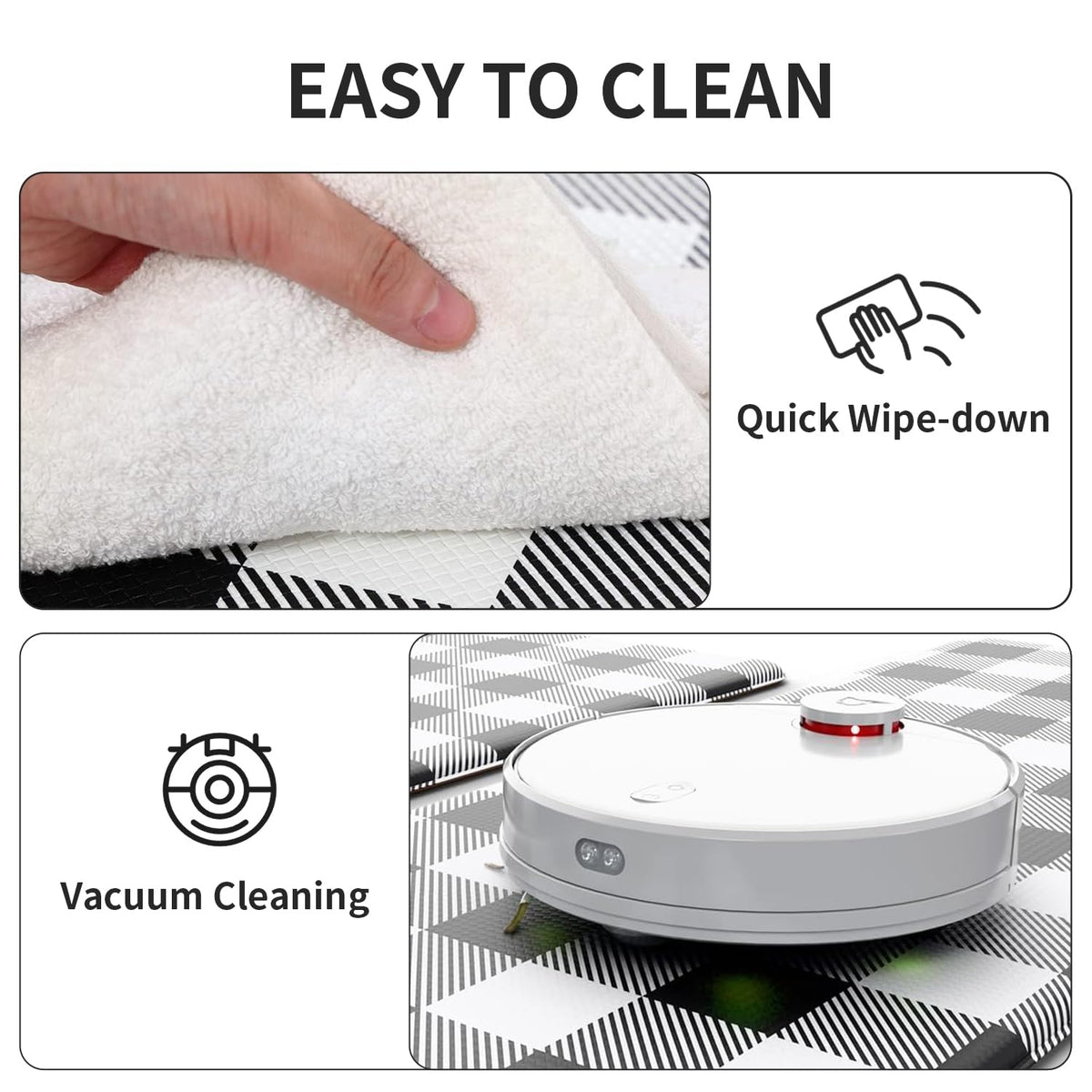 MAYHMYO dual-pack mats fit kitchen, laundry, or office spaces