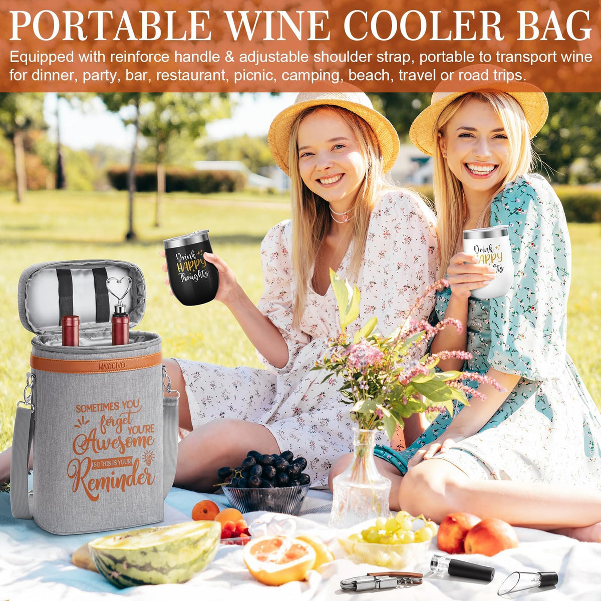 MAYICIVO drawstring bag keeps small accessories organized
