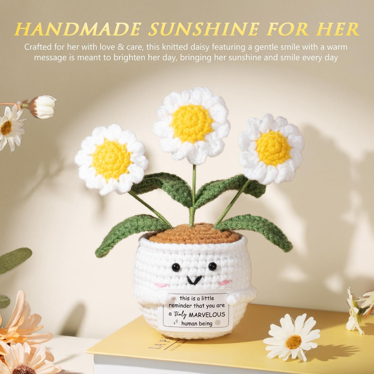 MAYICIVO flower clip adds style to hair or accessories.