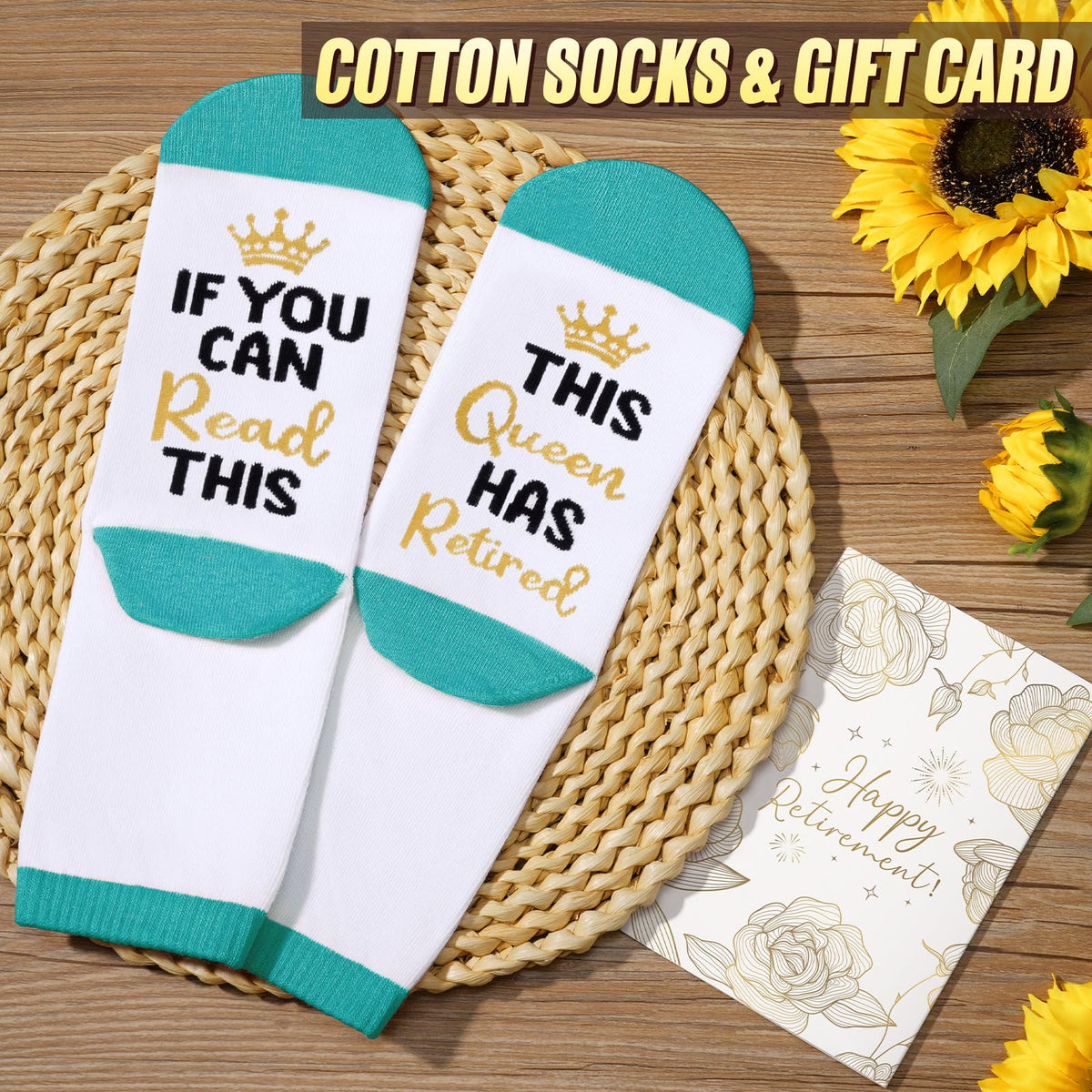 MAYICIVO cotton socks are soft and comfortable for cozy days.