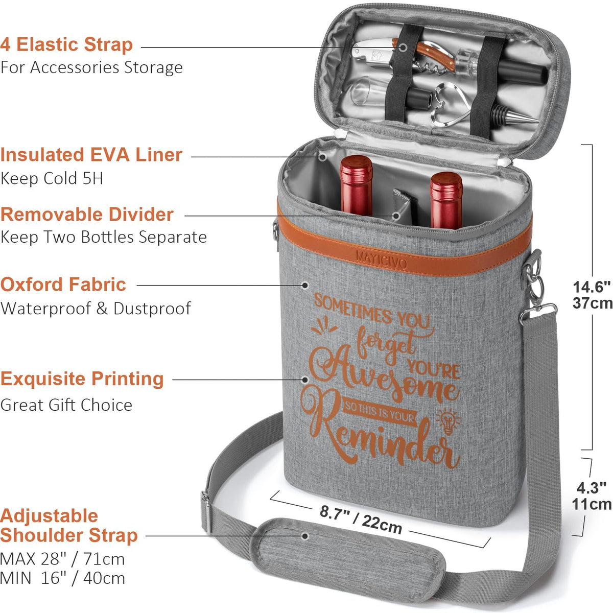 MAYICIVO vacuum stopper preserves freshness after opening