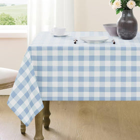 Maymiss checkered tablecloth 60-120 rectangle enhances family dinners with easy cleanup.