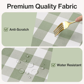 Family-friendly dining scene with Maymiss tablecloth ideal for birthdays and daily meals